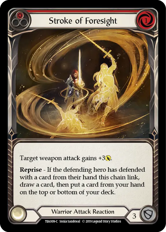 Stroke of Foresight (Red) - Flesh and Blood TCG - MoxLand