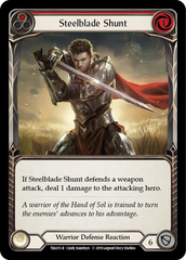 Steelblade Shunt (Red) - Flesh and Blood TCG - MoxLand
