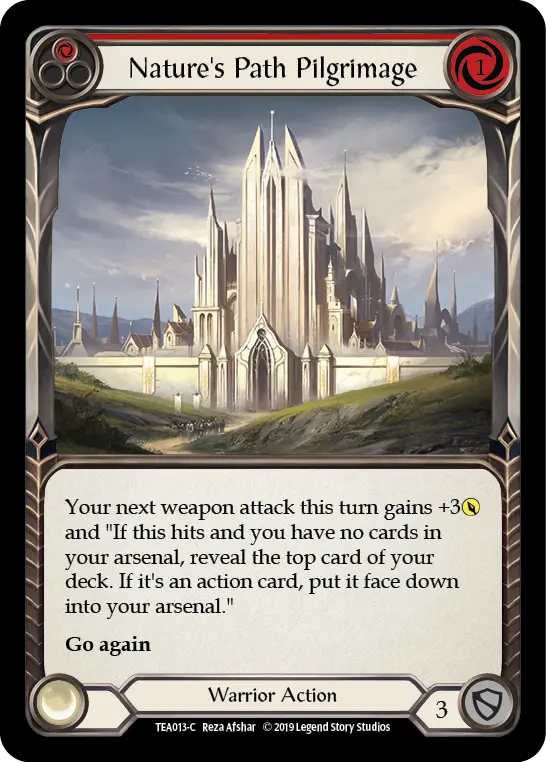 Nature's Path Pilgrimage (Red) - Flesh and Blood TCG - MoxLand