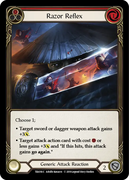 Razor Reflex (Red) - Flesh and Blood TCG - MoxLand