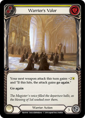 Warrior's Valor (Yellow) - Flesh and Blood TCG - MoxLand