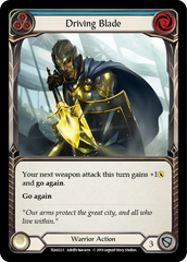 Driving Blade (Blue) - Flesh and Blood TCG - MoxLand