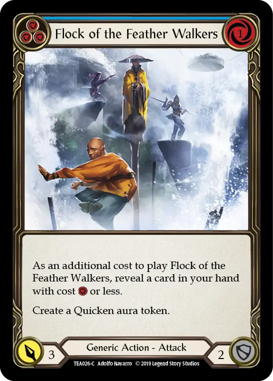 Flock of the Feather Walkers (Blue) - Flesh and Blood TCG - MoxLand