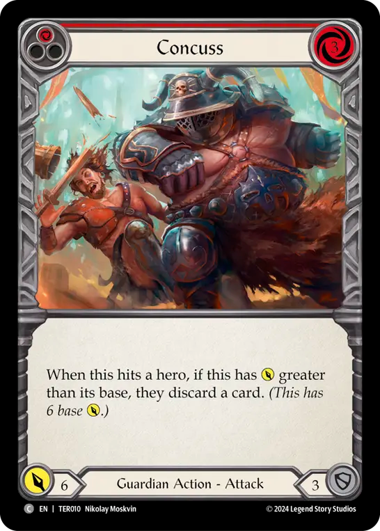 Concuss (Red) - Flesh and Blood TCG - MoxLand