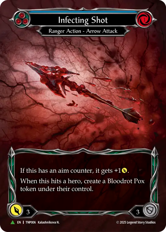 Infecting Shot (Blue) - Flesh and Blood TCG - MoxLand