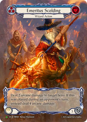 Emeritus Scolding (Blue) - Flesh and Blood TCG - MoxLand
