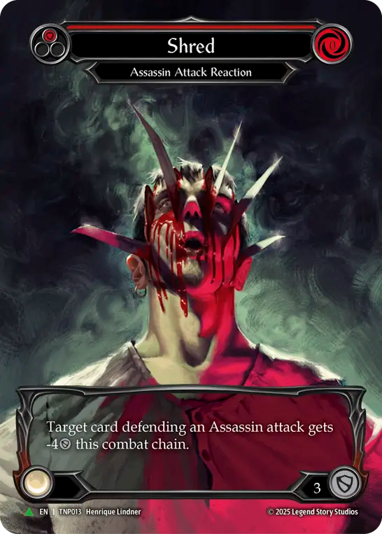 Shred (Red) - Flesh and Blood TCG - MoxLand