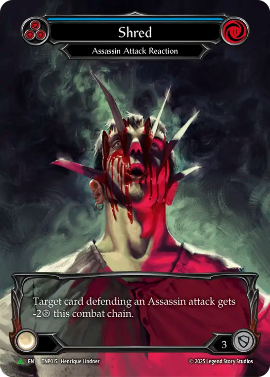 Shred (Blue) - Flesh and Blood TCG - MoxLand