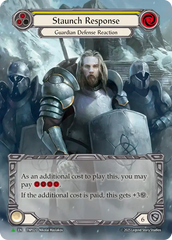 Staunch Response (Yellow) - Flesh and Blood TCG - MoxLand