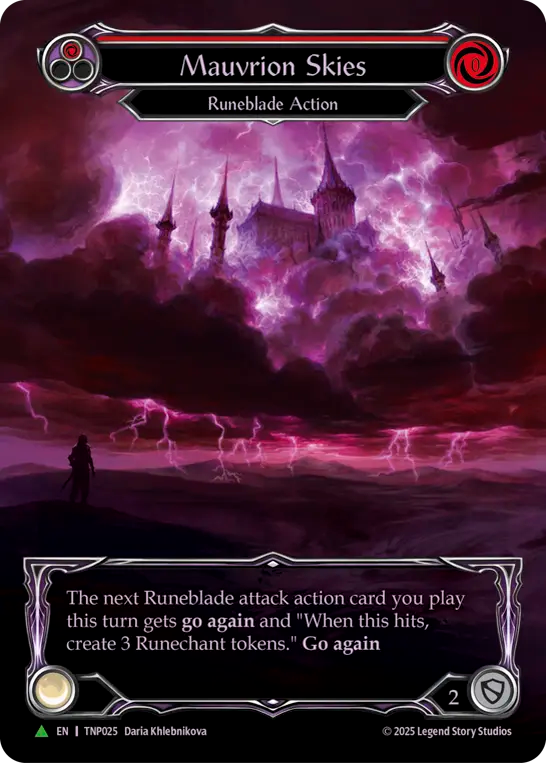 Mauvrion Skies (Red) - Flesh and Blood TCG - MoxLand