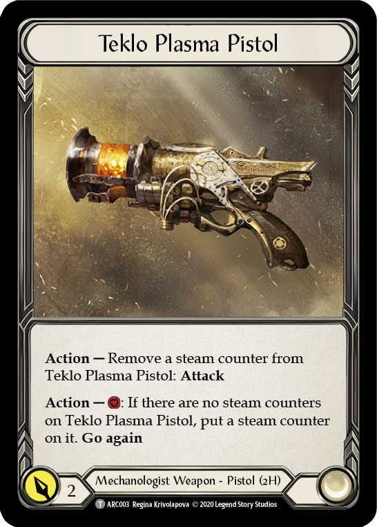 Teklo Plasma Pistol - Flesh and Blood TCG - MoxLand