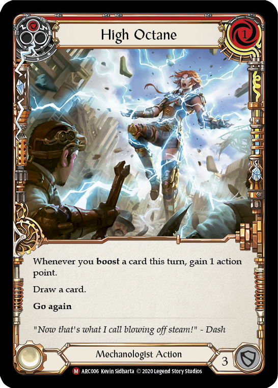 High Octane (Red) - Flesh and Blood TCG - MoxLand