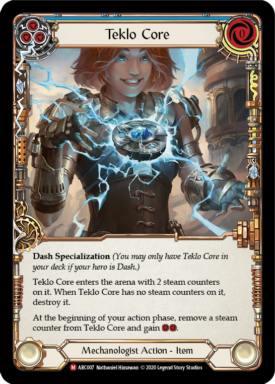 Teklo Core (Blue) - Flesh and Blood TCG - MoxLand