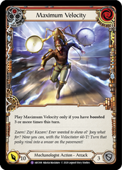 Maximum Velocity (Red) - Flesh and Blood TCG - MoxLand