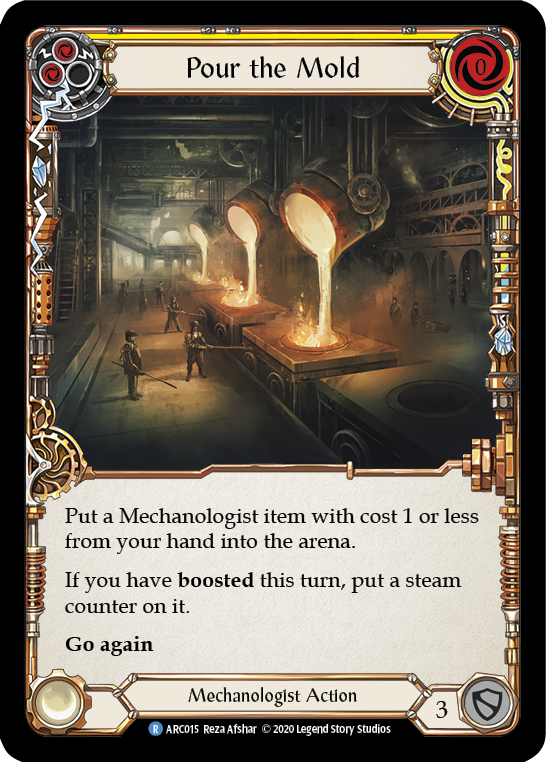 Pour the Mold (Yellow) - Flesh and Blood TCG - MoxLand