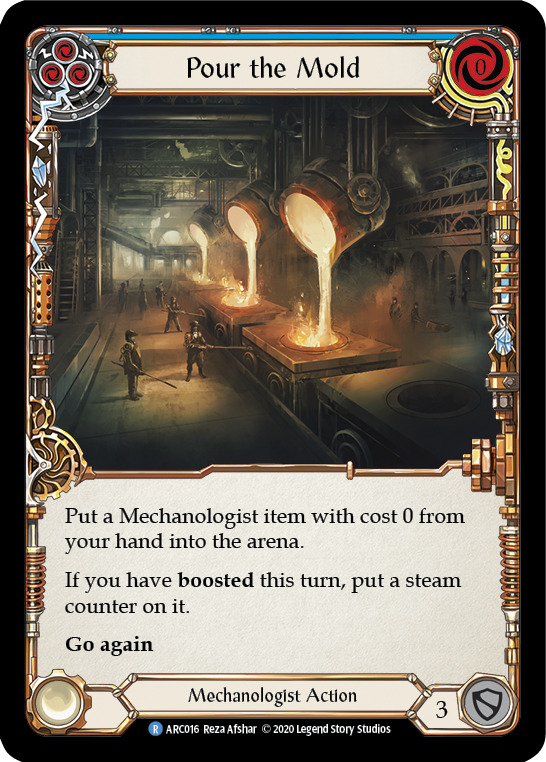 Pour the Mold (Blue) - Flesh and Blood TCG - MoxLand