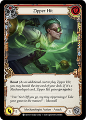 Zipper Hit (Red) - Flesh and Blood TCG - MoxLand
