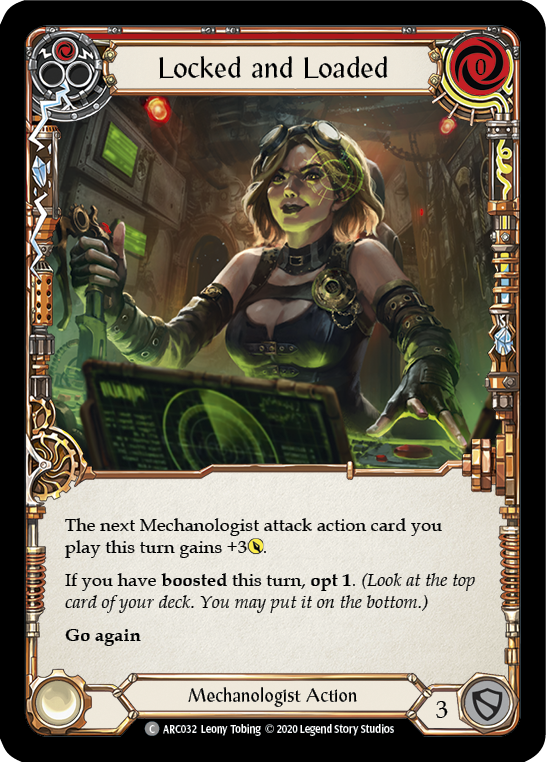 Locked and Loaded (Red) - Flesh and Blood TCG - MoxLand
