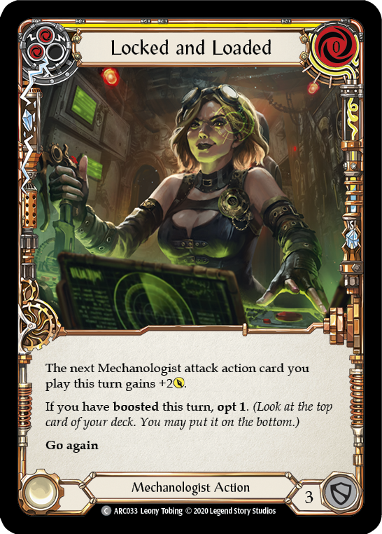 Locked and Loaded (Yellow) - Flesh and Blood TCG - MoxLand