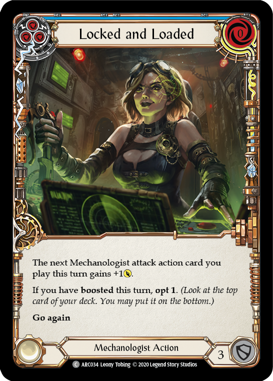 Locked and Loaded (Blue) - Flesh and Blood TCG - MoxLand