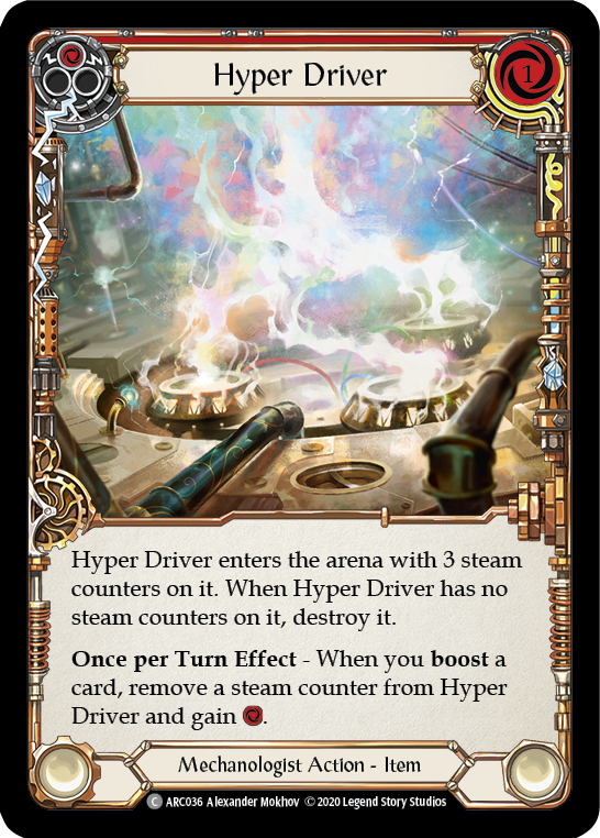 Hyper Driver (Red) - Flesh and Blood TCG - MoxLand