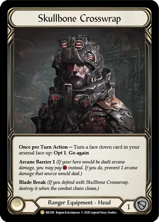 Skullbone Crosswrap - Flesh and Blood TCG - MoxLand