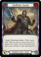Spellblade Assault (Blue) - Flesh and Blood TCG - MoxLand