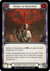 Reduce to Runechant (Blue) - Flesh and Blood TCG - MoxLand