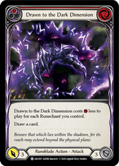 Drawn to the Dark Dimension (Red) - Flesh and Blood TCG - MoxLand