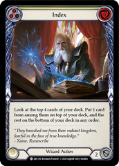 Index (Yellow) - Flesh and Blood TCG - MoxLand