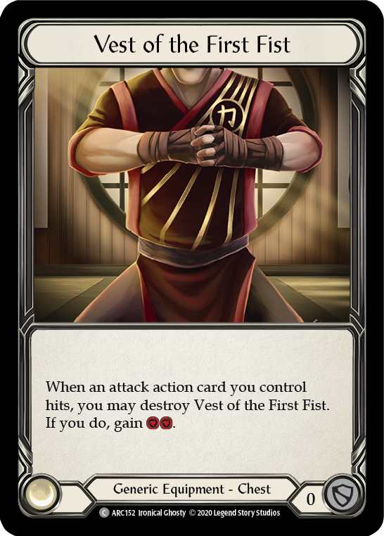 Vest of the First Fist - Flesh and Blood TCG - MoxLand