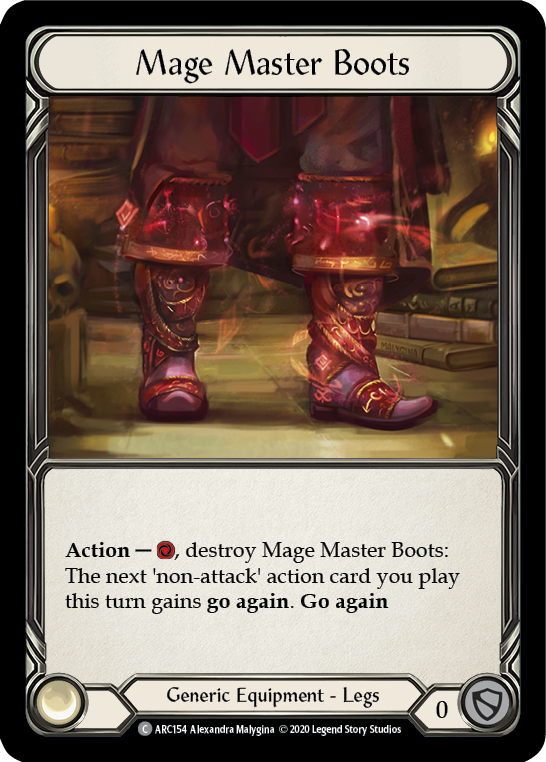 Mage Master Boots - Flesh and Blood TCG - MoxLand