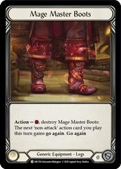 Mage Master Boots - Flesh and Blood TCG - MoxLand