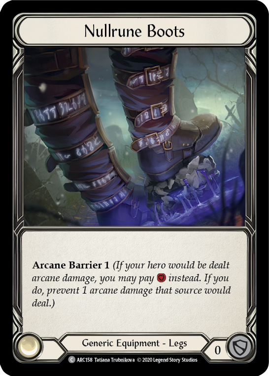 Nullrune Boots - Flesh and Blood TCG - MoxLand
