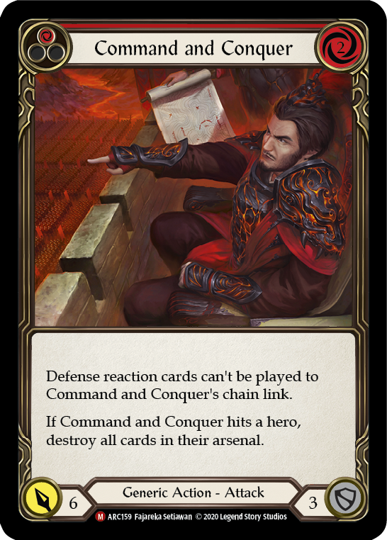 Command and Conquer (Red) - Flesh and Blood TCG - MoxLand