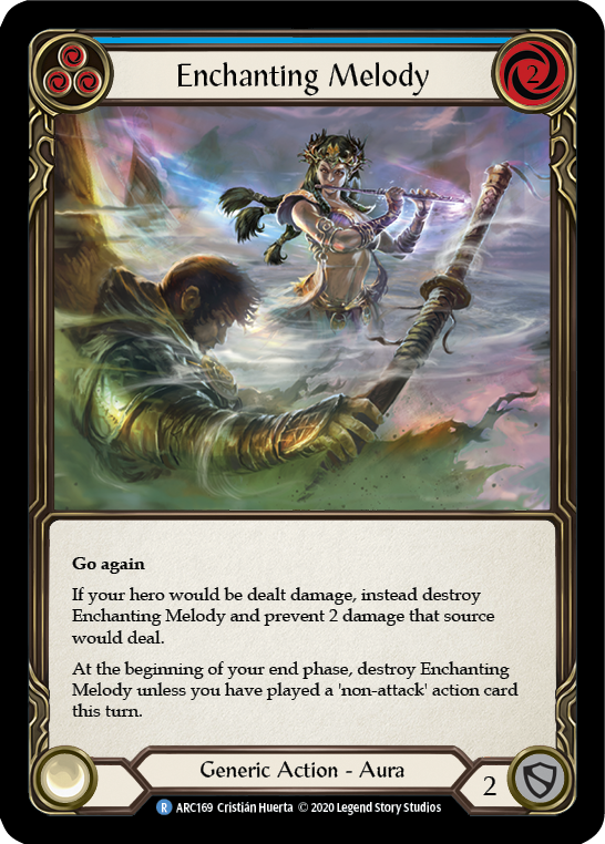 Enchanting Melody (Blue) - Flesh and Blood TCG - MoxLand