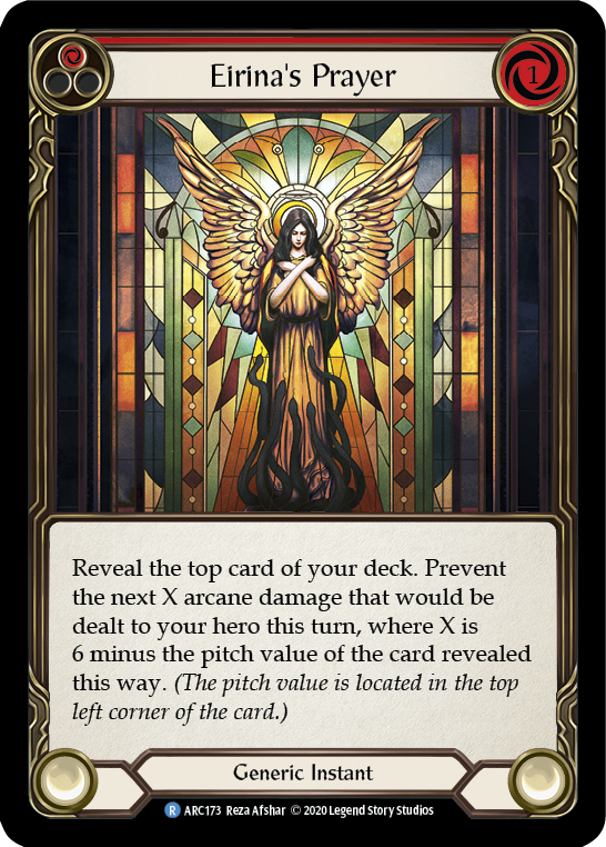 Eirina's Prayer (Red) - Flesh and Blood TCG - MoxLand