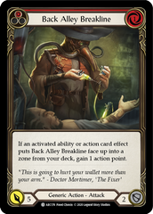 Back Alley Breakline (Red) - Flesh and Blood TCG - MoxLand