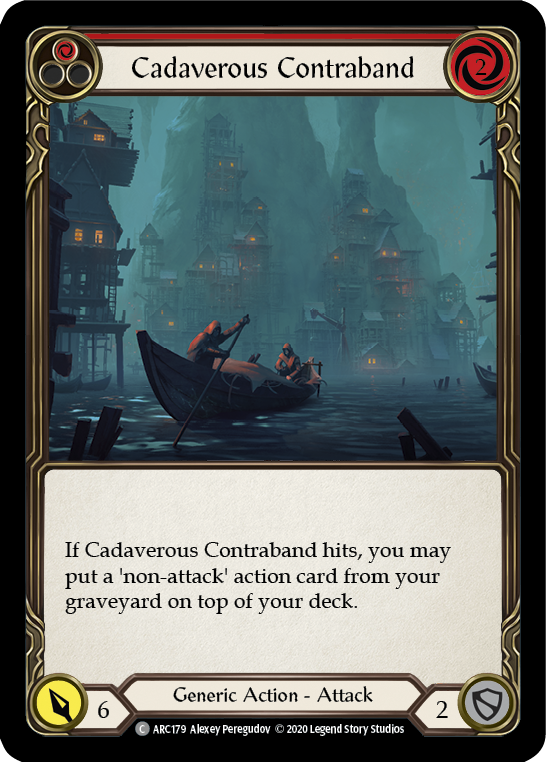 Cadaverous Contraband (Red) - Flesh and Blood TCG - MoxLand