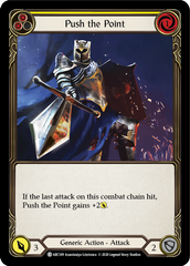 Push the Point (Yellow) - Flesh and Blood TCG - MoxLand