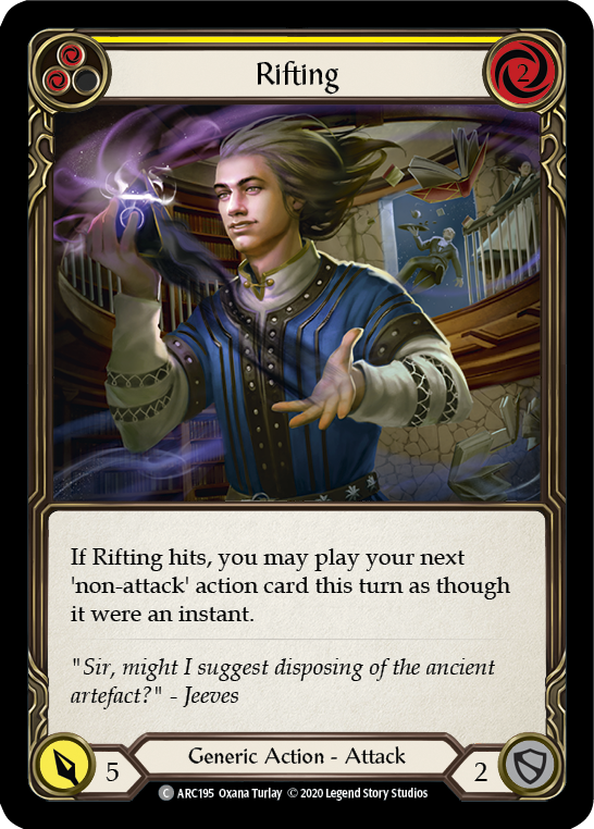 Rifting (Yellow) - Flesh and Blood TCG - MoxLand