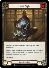 Force Sight (Red) - Flesh and Blood TCG - MoxLand
