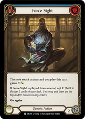 Force Sight (Blue) - Flesh and Blood TCG - MoxLand
