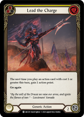 Lead the Charge (Yellow) - Flesh and Blood TCG - MoxLand