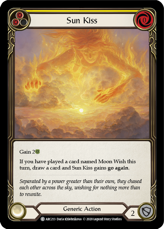 Sun Kiss (Yellow) - Flesh and Blood TCG - MoxLand