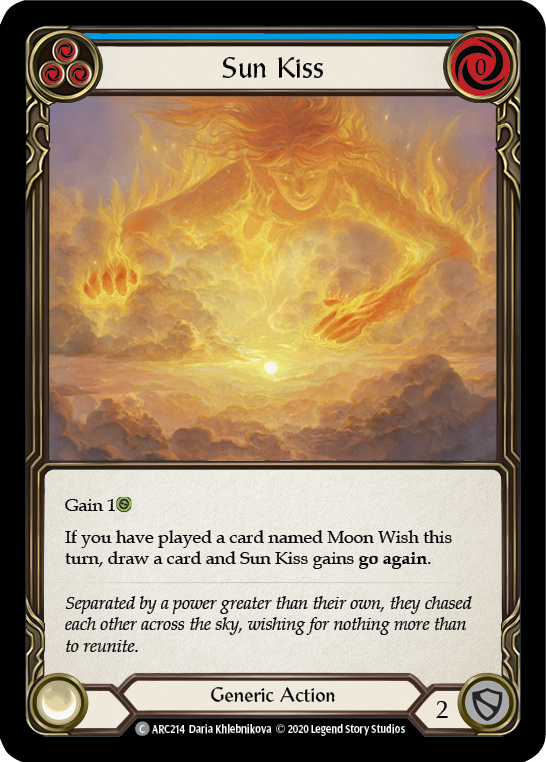 Sun Kiss (Blue) - Flesh and Blood TCG - MoxLand
