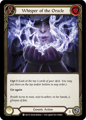 Whisper of the Oracle (Yellow) - Flesh and Blood TCG - MoxLand