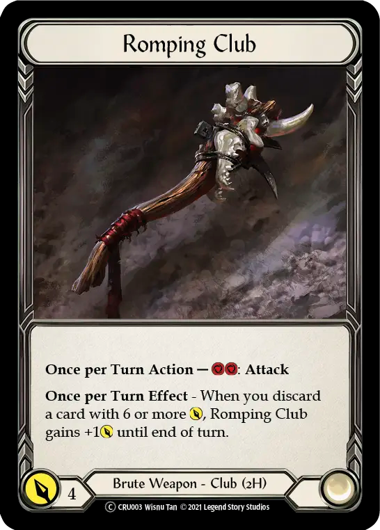 Romping Club - Flesh and Blood TCG - MoxLand