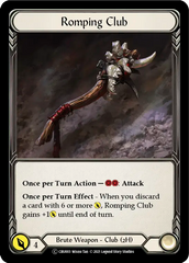 Romping Club - Flesh and Blood TCG - MoxLand