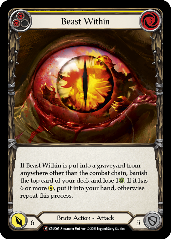 Beast Within (Yellow) - Crucible of War (Normal)